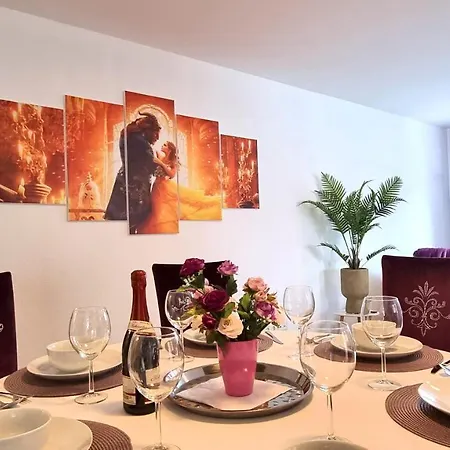 Appartement Beauty And Beast 24h-check-in, 6 Pers, Klima, Massageliege Cremlingen