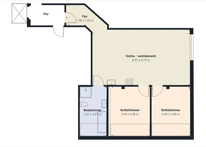 Beauty And Beast 24h-check-in, 6 Pers, Klima, Massageliege